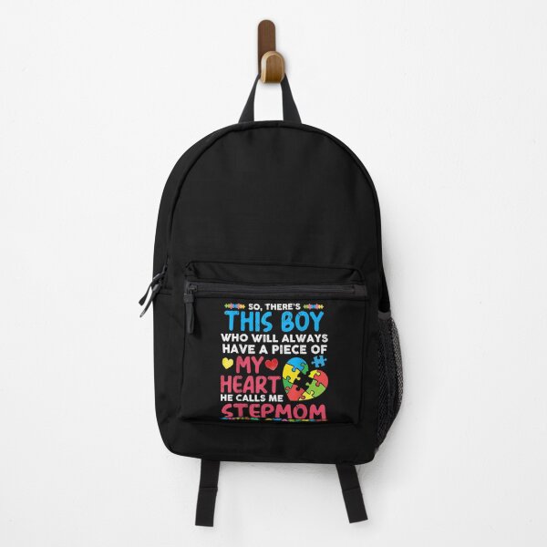 Item preview, There's This Boy He Calls Me Stepmom Autism Awareness designed and sold by Evrard122344.