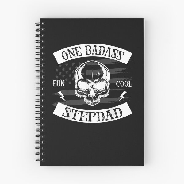 Item preview, One Badass Fun Cool Stepdad Happy Daddy Father Son Daughter designed and sold by Oscar123412.