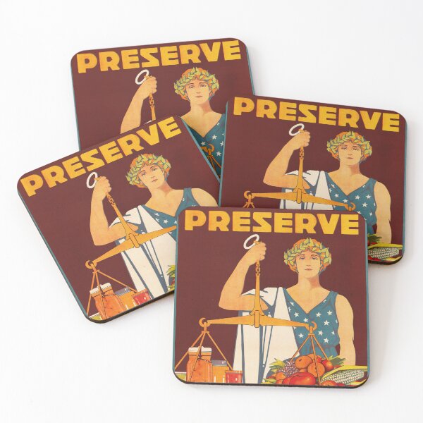 Item preview, America PRESERVE FOOD First World War Vintage Propaganda Poster by Carter Housh  designed and sold by retroposters.