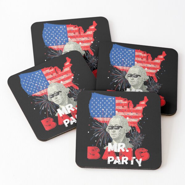 Item preview, Party George Washington Bang July Theme Host Long Sleeve  designed and sold by icyvintage.