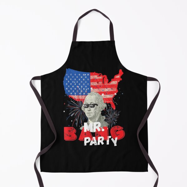 Item preview, Party George Washington Bang July Theme Host Long Sleeve designed and sold by icyvintage.