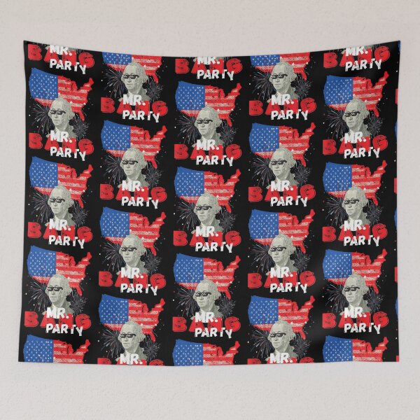 Item preview, Party George Washington Bang July Theme Host Long Sleeve  designed and sold by icyvintage.