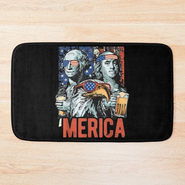 Item preview, Patriotic Merica George Washington American Flag July   designed and sold by icyvintage.