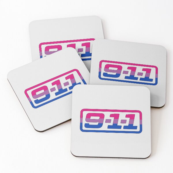 Item preview, 9-1-1 on ABC logo (Bisexual Pride Themed) designed and sold by Sunny's Delights.