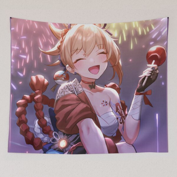 Artikelvorschau, Feuerwerk Yoimiya [Genshin Imapct] entworfen und verkauft von genshinwaifus.