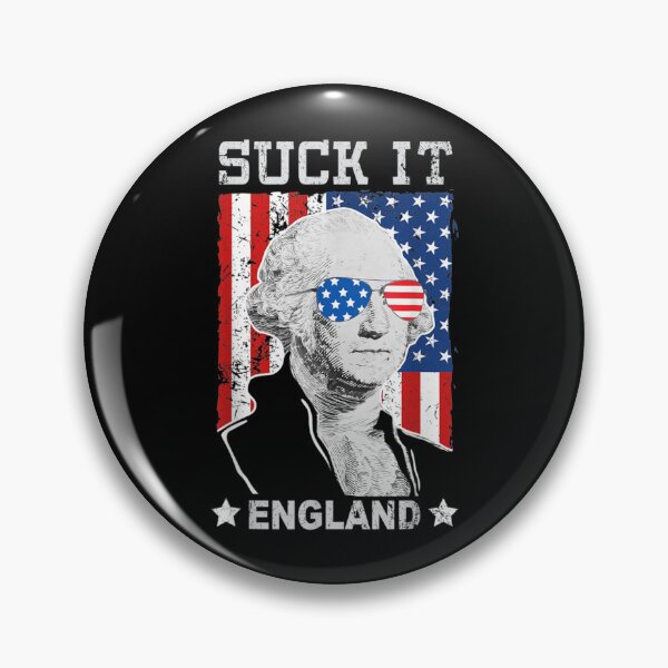 Item preview, Suck England July George Washington 1776 Long Sleeve  designed and sold by icyvintage.