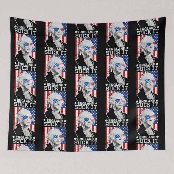 Item preview, Suck England July George Washington 1776 Long Sleeve  designed and sold by icyvintage.