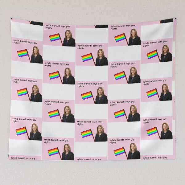 Item preview, Sylvia Burwell saying gay rights Premium  designed and sold by icyvintage.