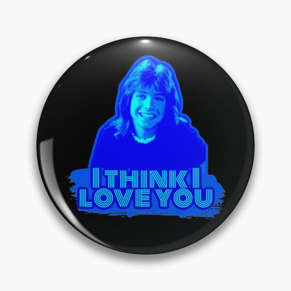 Item preview, I Think I Love You (Blue Tone) designed and sold by Cuttintees.