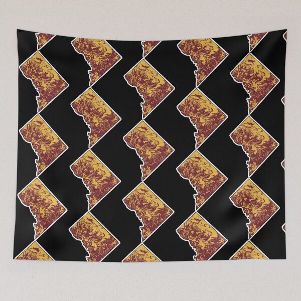 Item preview, UDC Tie Dye State   designed and sold by icyvintage.
