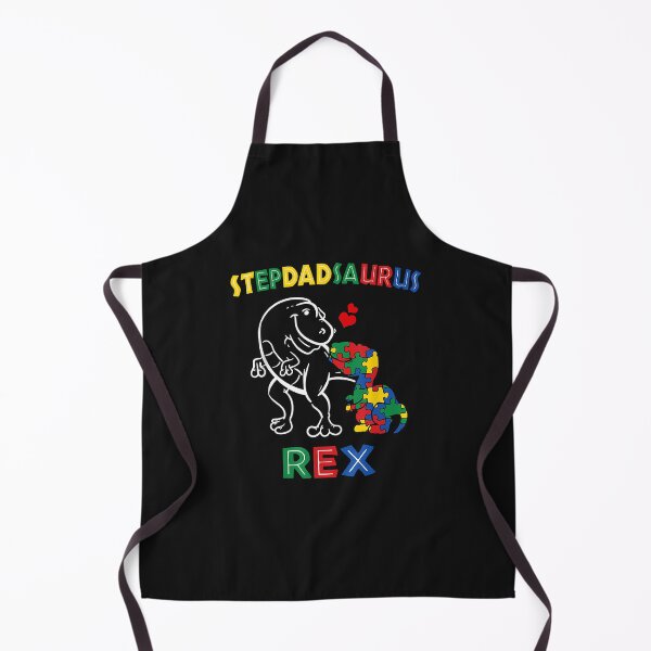 Item preview, Stepdadsaurus Autism Awareness Stepfather Dinosaur Stepdad designed and sold by Oscar123412.