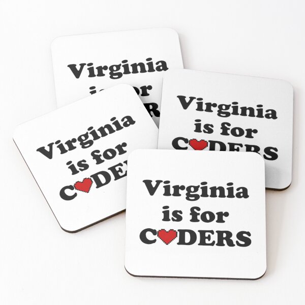 Item preview, Virginia is for Coders   designed and sold by icyvintage.