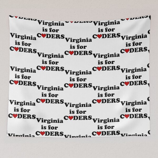 Item preview, Virginia is for Coders   designed and sold by icyvintage.