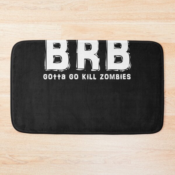 Item preview, Brb   gotta kill zombies essential t shirt designed and sold by HanekampScott.