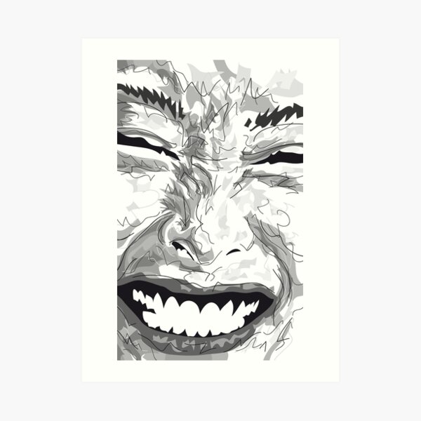 Smile Kunstdruck