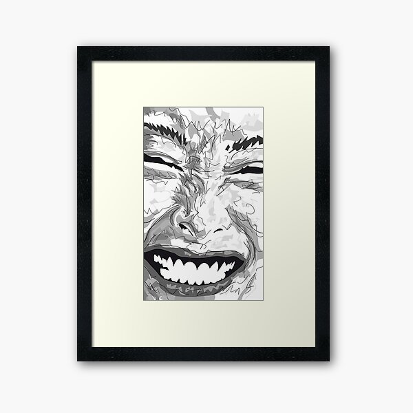 Smile Gerahmter Kunstdruck