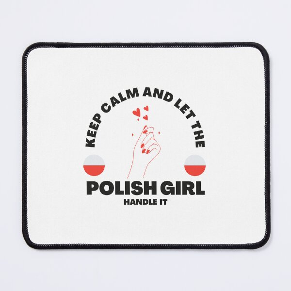 Item preview, Keep Calm and Let the Polish Girl Handle It funny gift idea for Polish Friend designed and sold by TrueFit Essentials.