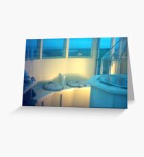 Blue Lantern Room at the West Usk Lighthouse Greeting Card