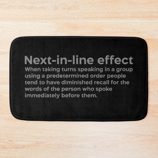 Item preview, Next-in-line effect grey designed and sold by EdimQuotes.