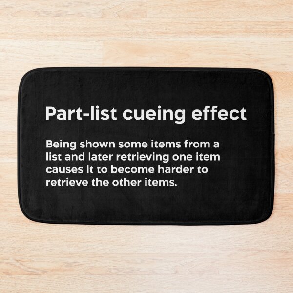 Item preview, Part-list cueing effect white designed and sold by EdimQuotes.