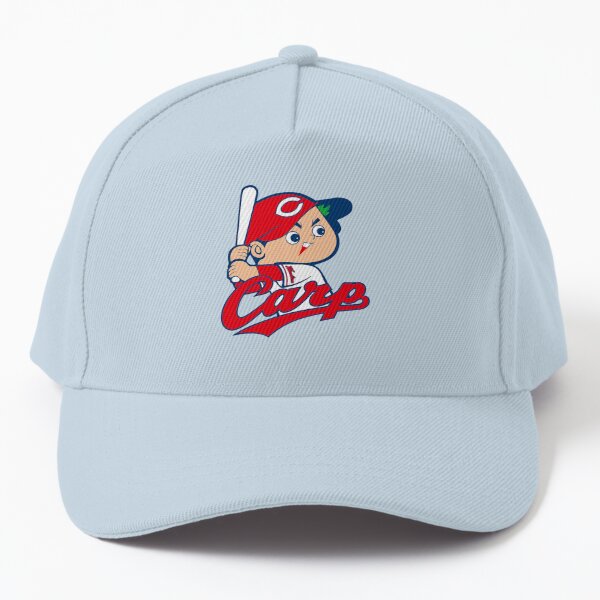 Hiroshima Toyo Carp Hats: Navy Flat Bill