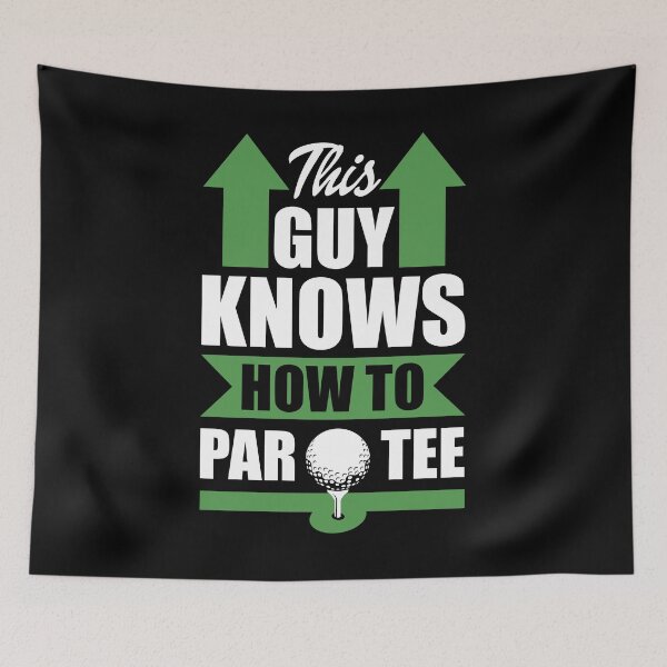 Item preview, This Guy Knows How To Par Tee Funny Golf Dad designed and sold by Urlan.