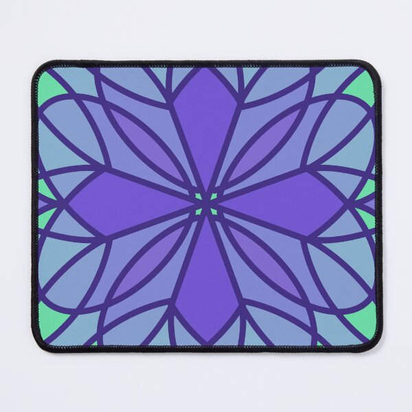 Item preview, Retro sea blue green mandala bold magic designed and sold by Shailendra Singh.