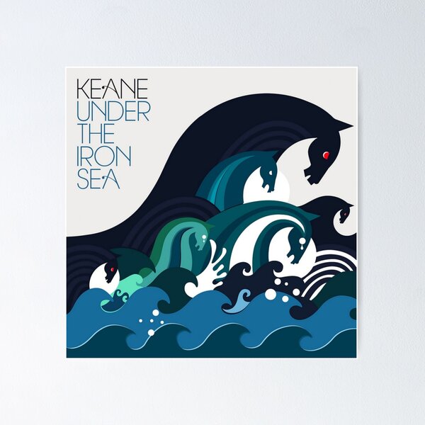Vista previa del artículo con la obra «Keane bajo el mar de hierro», diseñado y vendido por GeorgeFalegan.