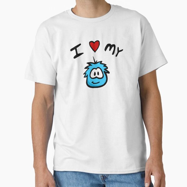 Item preview, I Love My Puffle designed and sold by nurny.