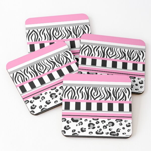 Item preview, Baby Pink Y2K Busy Stripes designed and sold by JanGrackle.