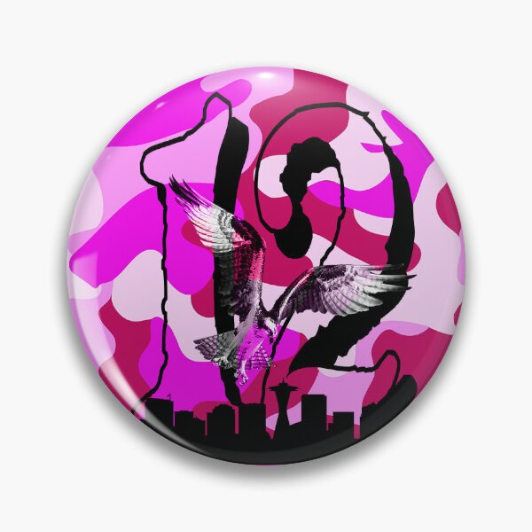 Item preview, Seatown Seahawk Pink Camouflage designed and sold by RocFashions.