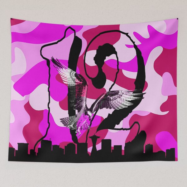Item preview, Seatown Seahawk Pink Camouflage designed and sold by RocFashions.