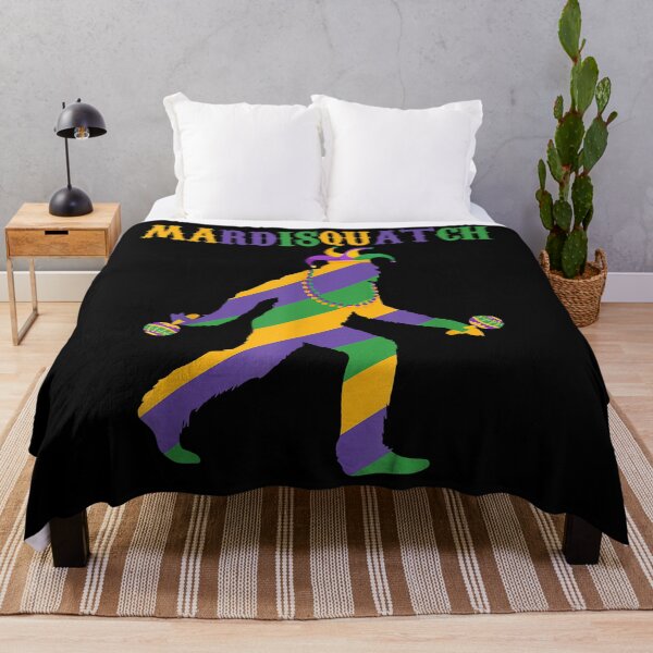 Item preview, Fun madi mardi gras bigfoot sasquatch mardi gras clothes men T-Shirt designed and sold by pinkeyatur.