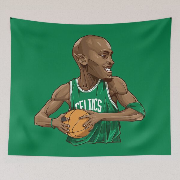 Aperçu de l'œuvre Kevin Garnett 5 Art Chibi créée et vendue par JaclynPiel.