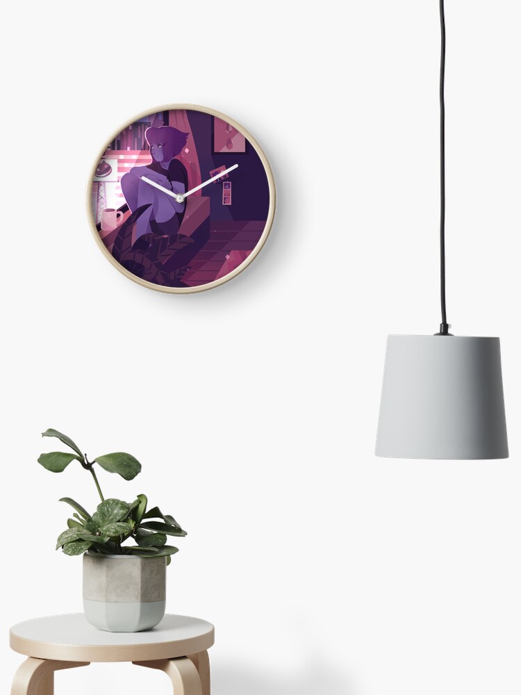 Thumbnail 2 of 4, Clock, Single Gem in the big city designed and sold by Anushbanush.