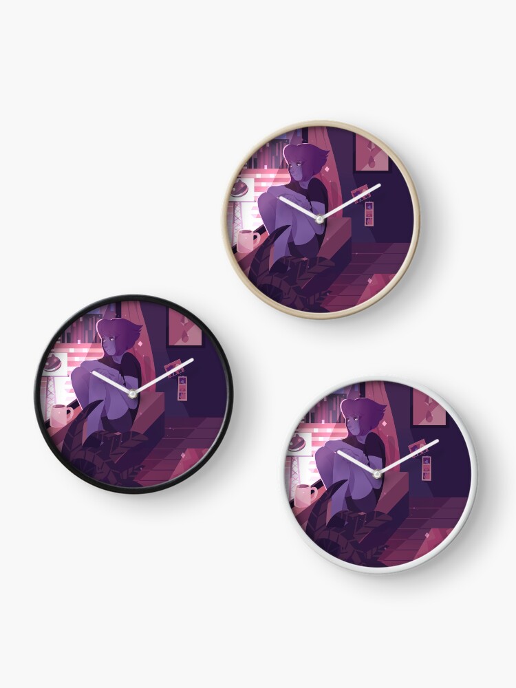 Thumbnail 3 of 4, Clock, Single Gem in the big city designed and sold by Anushbanush.