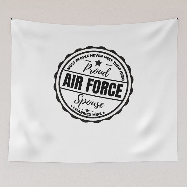 Item preview, Proud Air Force Spouse designed and sold by HolyWater SHOP.