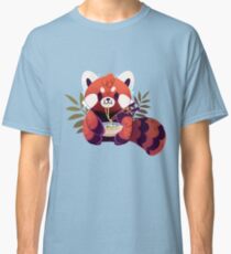 Red Panda Eating Ramen Classic T-Shirt