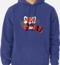 Roter Panda, der Ramen isst Hoodie
