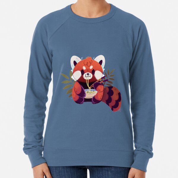 Item preview, Red Panda Eating Ramen designed and sold by Jessiedrawz.