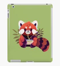 Red Panda Eating Ramen iPad Case/Skin