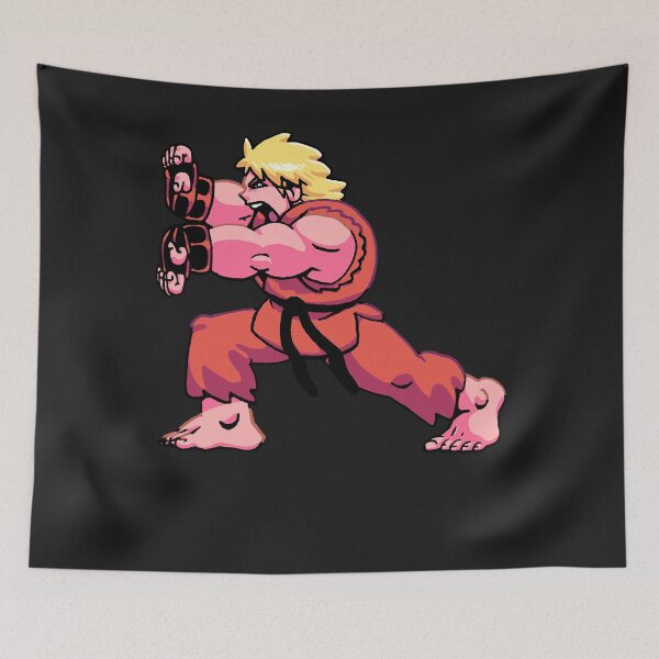 Item preview, Ken masters street fighter classic t shirt designed and sold by HanekampScott.