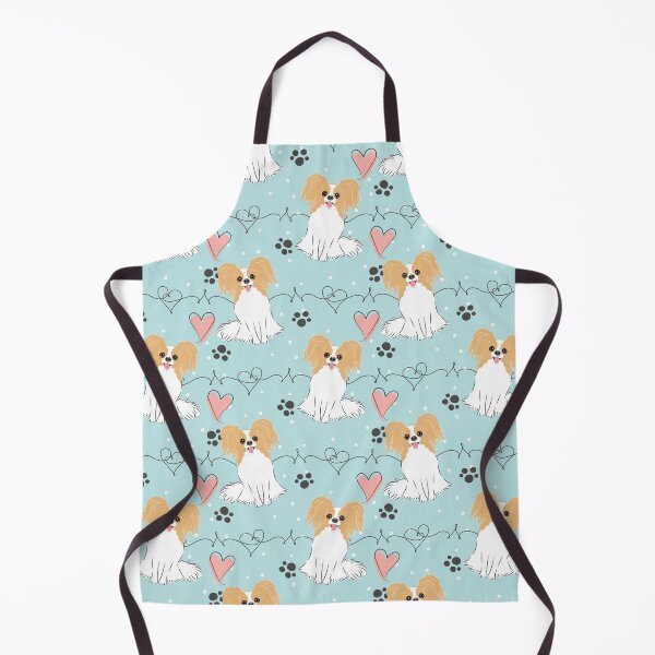 Item preview, LOVE Lemon White Papillon Dog designed and sold by Lulupainting.