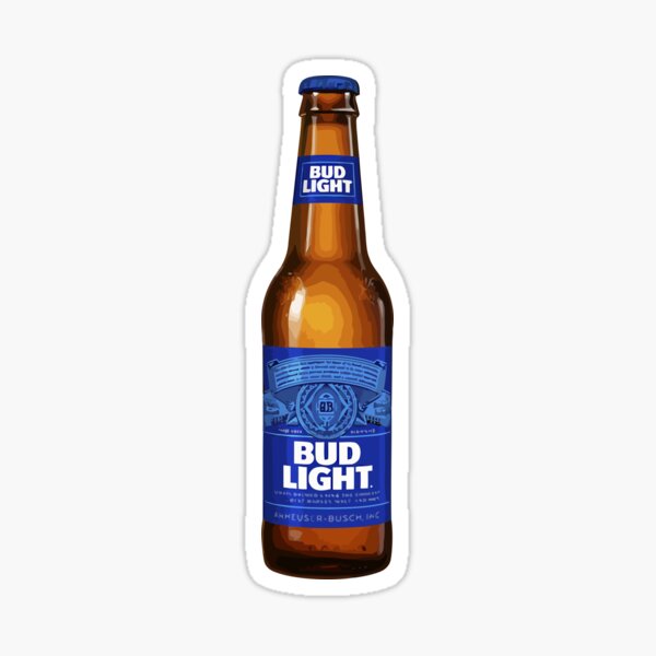 Bud Light Beer Sticker