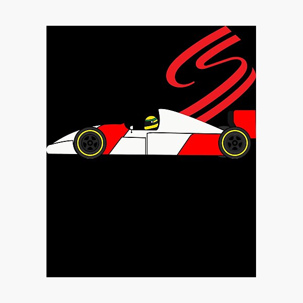 "Ayrton Senna Ayrton Senna Ayrton Senna Ayrton Senna gift" Photographic