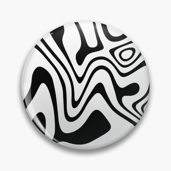 Item preview, Retro Lines Black And White Minimalistic Op-Art designed and sold by artsandsoul.