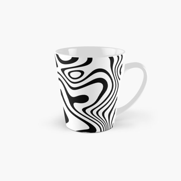 Item preview, Retro Lines Black And White Minimalistic Op-Art designed and sold by artsandsoul.
