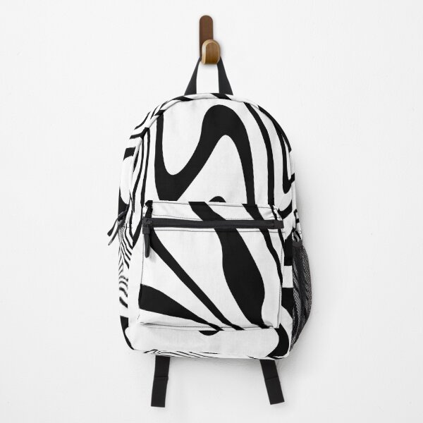 Item preview, Retro Lines Black And White Minimalistic Op-Art designed and sold by artsandsoul.