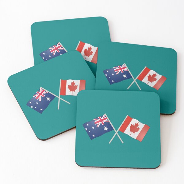 Item preview, Australian _amp_ Canadian Flags   designed and sold by ColorsOfChloe.