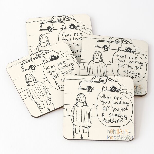 Item preview, What are you looking at? designed and sold by Nonsense-PW.